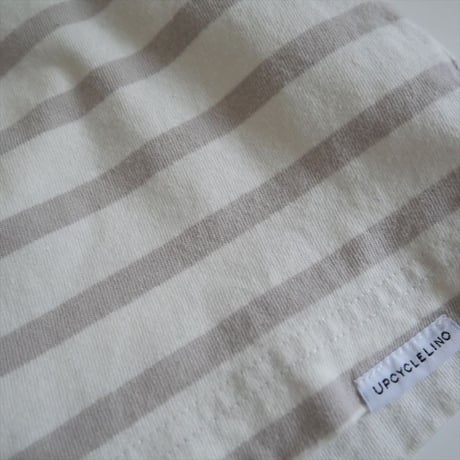 継続販売品 / UpcycleLino / BASIC ビッグ半袖バスクTee / 600242-7073 / 2508-1108