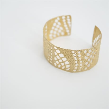 継続販売品 / 未使用 / MAISON RUBUS / recollection lace bangle (2L) / 2411-1288
