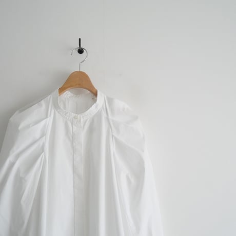 2021SS / DESIGNWORKS×翁安芸 / ストレッチブロードタックスリーブブラウス / 3543-05-10013 / 2312-0710