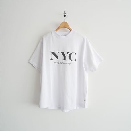 未使用 / DEUXIEME CLASSE購入品 / ARAMINTA JAMES / CITY NEVER Tシャツ / 24070510001130 / 2511-0297