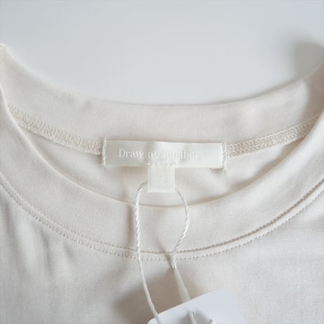 2024SS / 未使用 / Drawing Numbers / シルク100％フレンチTee / DNZ1041406A0001 / 2503-1000