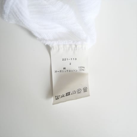 2022SS / AP STUDIO購入品 / CaRouseLamBRa / スキッパードルマンスリーブプルオーバー / 22070587102310 / 2501-0043