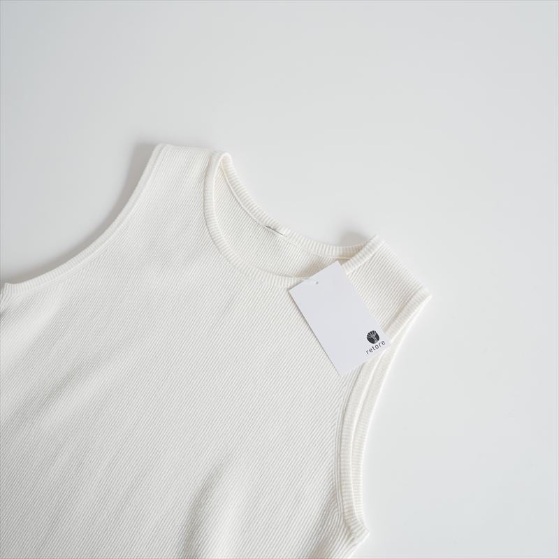 Deuxieme Classe Diner B RIB CROP タンクトップ 2308050