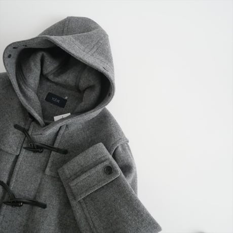 2021AW / NOBLE同型お取扱い / YLEVE / WOOL DOUBLE TWILL DUFFLE COAT / 168-1210558 / 2412-1024