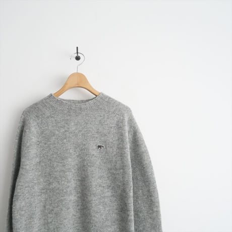 継続販売品 / SCYE BASICS / Shetland Wool Crew Neck Sweater / 2501-0214