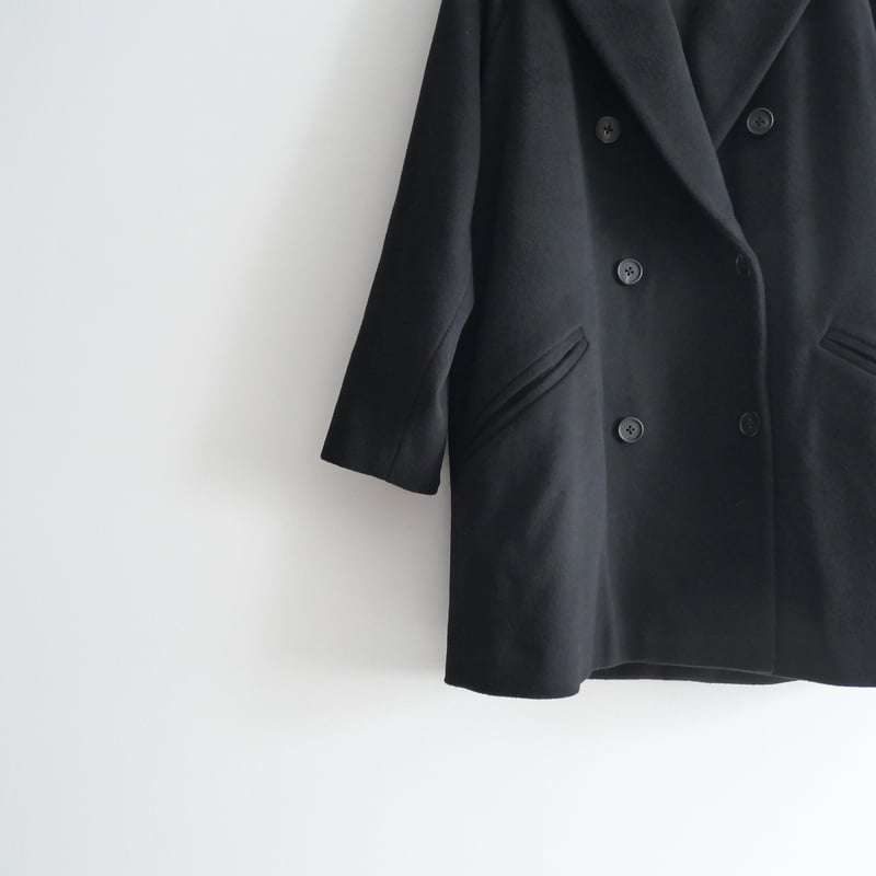 2022AW / DEUXIEME CLASSE / ShortDouble コート(BK)