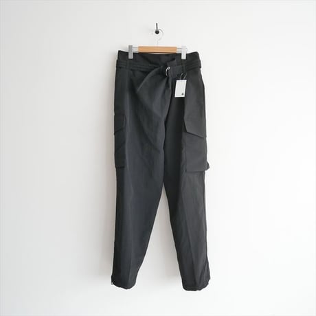 UNDECORATED / Recycle Nylon Twisted Pants / UDS23409 / 2603-0419