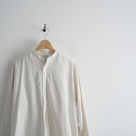 2024SS今季 / 未使用 / SP / ORGANIC COTTON OXFORD BAND COLLAR SHIRT / SP1671-3 / 2405-0716
