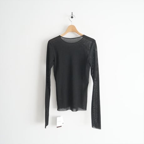 2024AW今季 / 未使用 / Plage / Mesh Sheer ロンT / 24070922106130 / 2410-0945