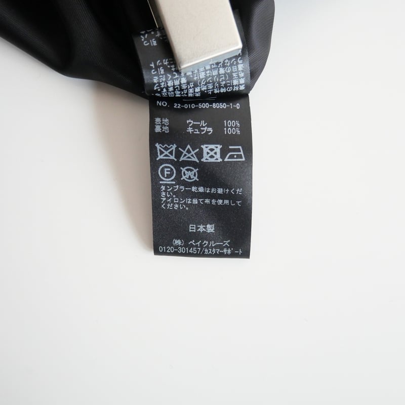Deuxieme Classe 2021 TWEED ジャケット ブラック ストレッチウール ピンドット シングル2ボタン ジャケット