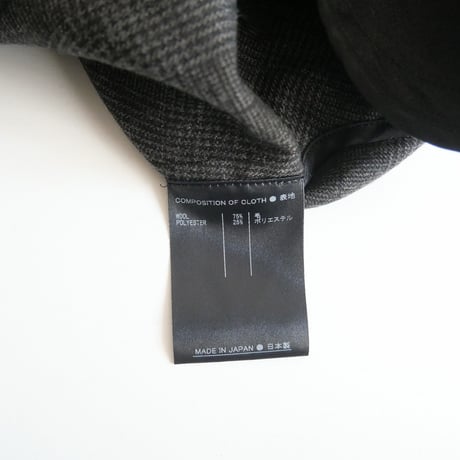 2022AW / support surface / グレンチェックワンピース / 2401-0249