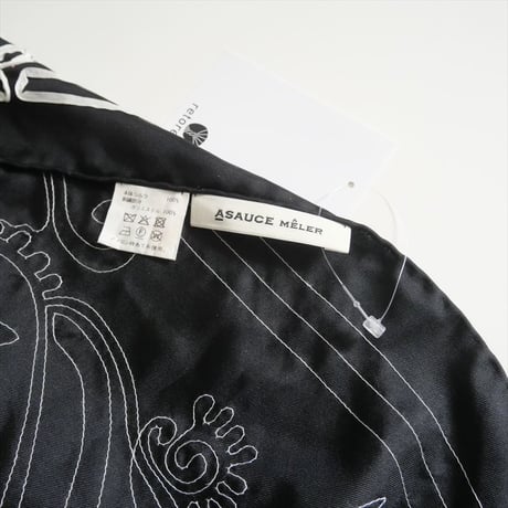 2025SS今季 / TOMORROWLAND購入品 / ASAUCE MELER  / エンブロイダリースカーフ / 27045204003 / 2507-0485