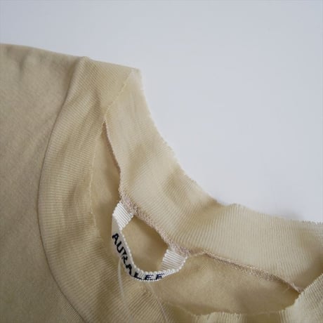 未使用 AURALEE HIGH GAUGE SHEER RIB TURTLE A23AT02HF2606-0027