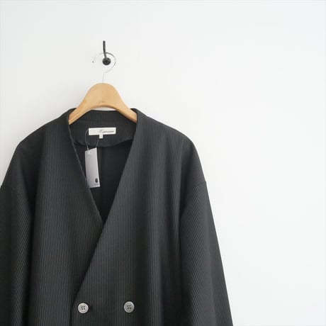人気完売品 / T.yamai paris / トリコットサッカーノーカラージャケット / TY60-01-JBA299 / 2506-0725