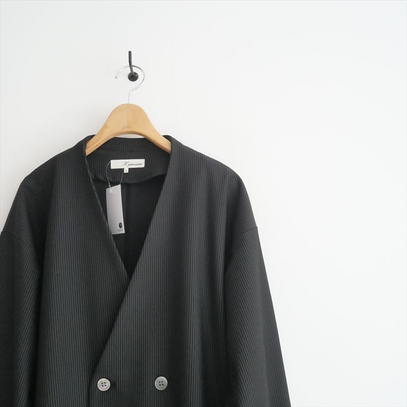 人気完売品 / T.yamai paris / トリコットサッカーノーカラー