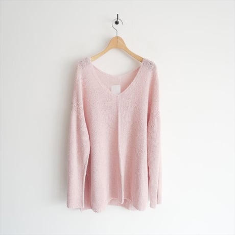SPICK&SPAN / カノコ編みペーパーヤーン2WAYルーズニット / 24080200509010 / 2603-0836