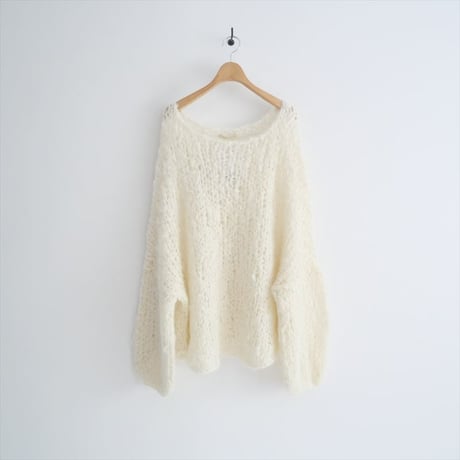 〇2023AW・人気完売品 / 未使用 / Plage / HAND KNIT ジャンボタム プルオーバー / 23080922500140 / 2502-0310