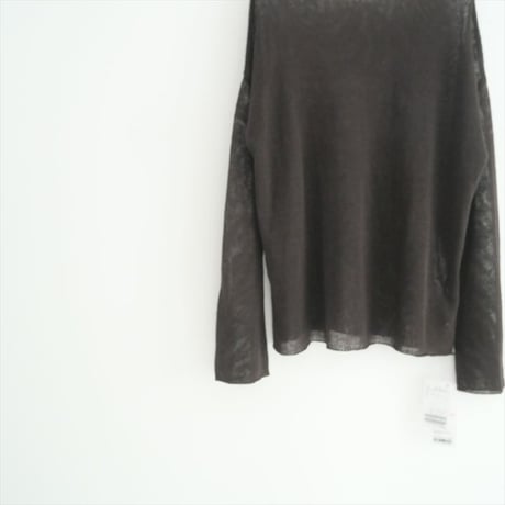 継続販売・人気完売カラー / 未使用 / DEUXIEME CLASSE / LINO Sheer プルオーバー / 25080500809010 / 2509-0080
