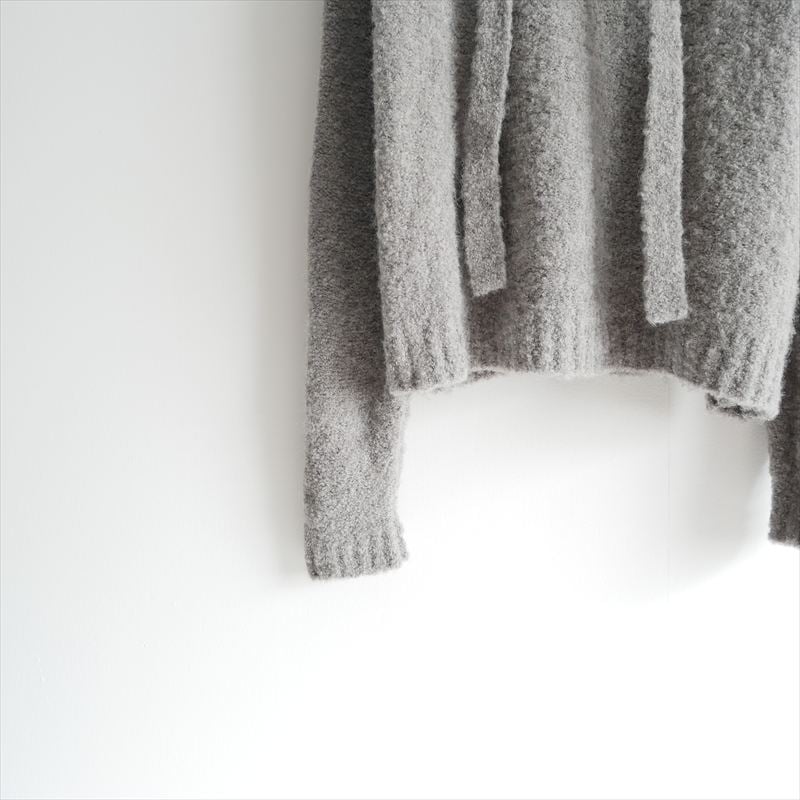 2024AW / FRAMeWORK / Loop Yarn フード プルオーバー / 240