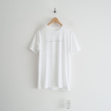 2023 / DEUXIEME CLASSE購入品 / SKIN / WRITING Tシャツ / 23070510001710 / 2310-0972