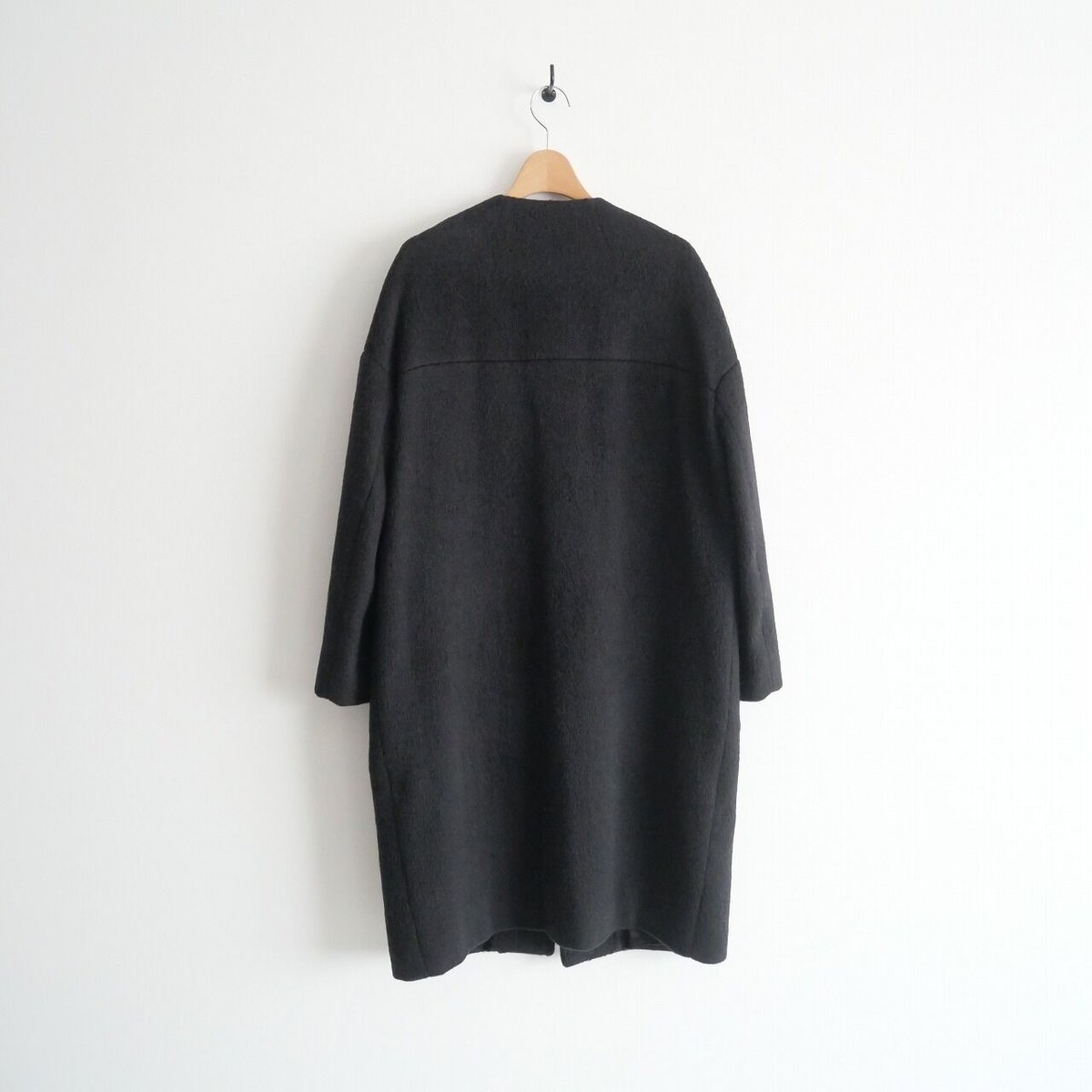 saqui / アルパカウールノーカラーコート / 2209-1166 | retore o 