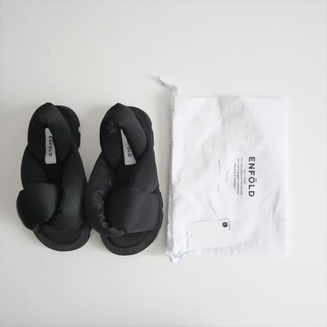 2023SS / ENFOLD / PUFFY SANDAL / 300GS155-2540 / 2408-0831