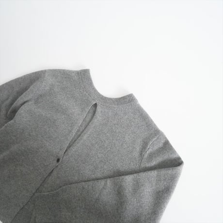 2024AW今季・人気完売品 / 未使用 / 広瀬すずさんコラボ / CLANE / W FACE CENTER SLIT KNIT TOPS / 17106-2232 / 2411-0943