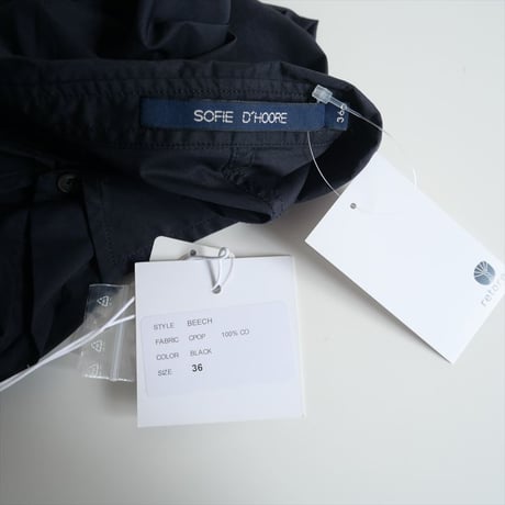 未使用 / SOFIE D'HOORE / beech short sleeve shirt / 2410-1393