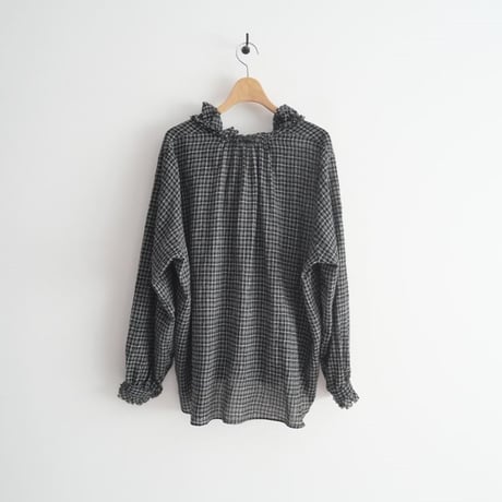 2024AW / journal standard luxe / リファイン フリルブラウス / 24050440020040 / 2504-0523
