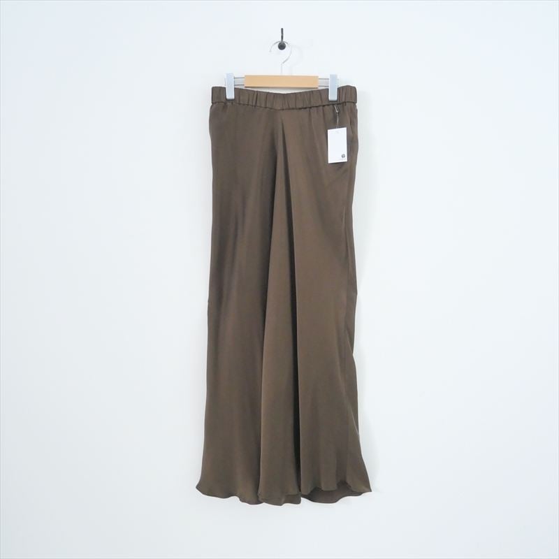 美品✨ドゥーズィエムクラス　シルクサテンスカート　キャメル 2023AW / DEUXIEME CLASSE / シルクサテン スカート / 230605