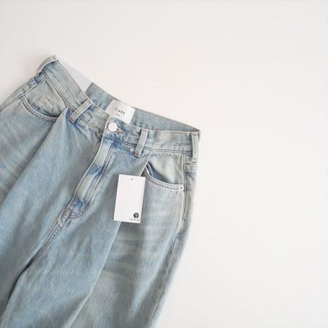 2024・人気完売品 / 広瀬すずさんコラボ / CLANE / TUCK WIDE DENIM PANTS / 17111-7312 / 2506-0682