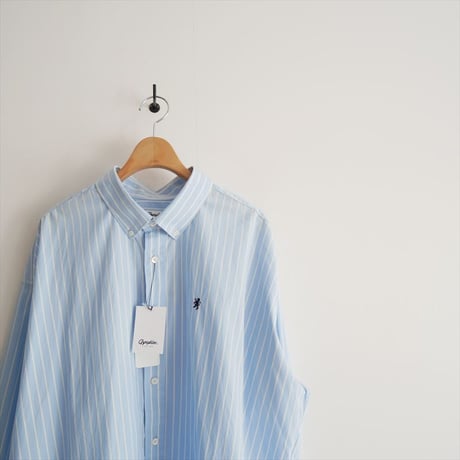 2024SS / 未使用 / Gymphlex / TYPEWRITER STRIPEシャツ / GY-B0285 / 2510-0818