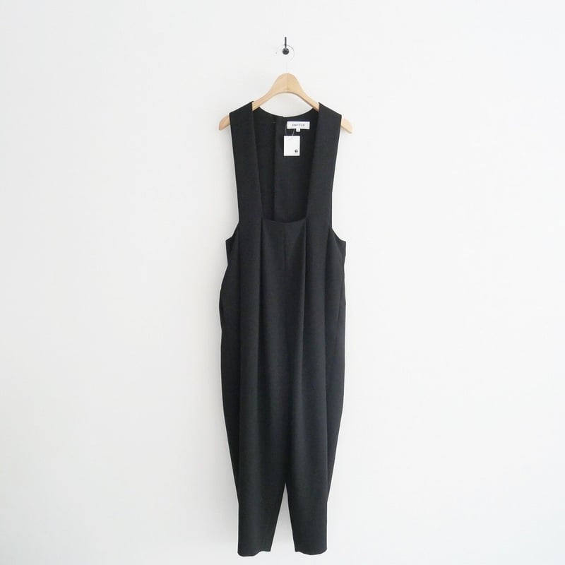 ENFOLD / ストレッチダブルクロス コクーンサロペットTROUSERS / 2209-...