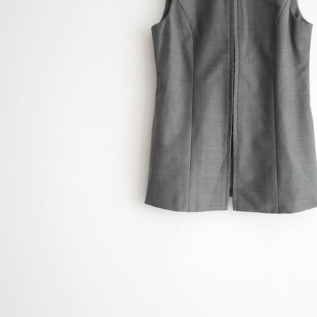 2025・人気完売品 / Drawing Numbers / クルーネックFホックベスト / DNZ1052107A0007 / 2602-0182