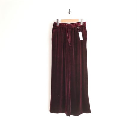 2025AW今季 / 未使用 / DEUXIEME CLASSE / Chic Velor パンツ / 25030500202030 / 2512-1237