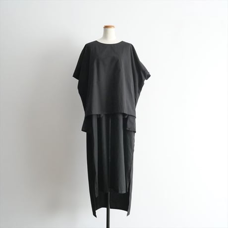 2023SS / 西荻窪poefuさんなどでお取扱い / LENSE / Slit Onepiece Fake α / L11-001 / 2311-0639