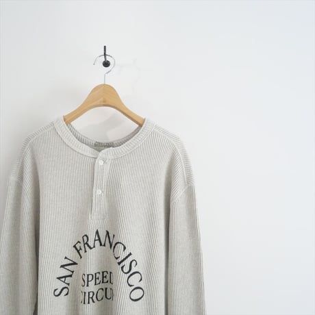 2024AW今季・人気完売品 / 未使用 / L'Appartement購入品 / GOOD GRIEF! / SFSC PRINTED HENLEY NECK TOP / 2410-0750