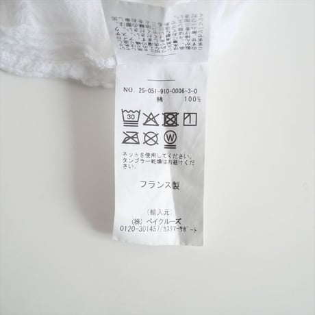 2025 / IENA購入品 / LES ATELIERS FRANCAIS DE CONFECTION / ヘンリーネックトップス / 25051910000630 / 2509-1147