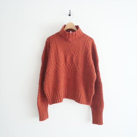 2023AW / ASEEDONCLOUD / Cable sweater / 232809 / 2402-2038