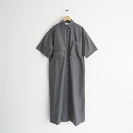 2024・人気完売サイズ / nagonstans / half-sleeves shirt-dress / 470HA433-0270 / 2410-0680
