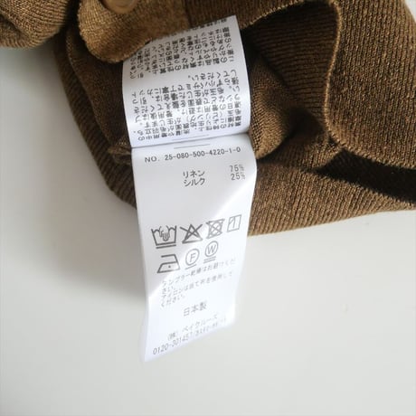 2025・人気完売品 / DEUXIEME CLASSE / BRONZER RICH CACHE カーディガン / 25080500422010 / 2509-0341