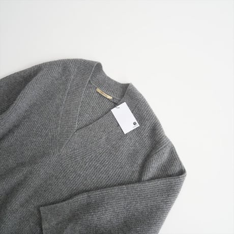 2023AW / Curensology / ウールカシミヤVネックアゼニットプルオーバー / CL306182ER / 2402-0351