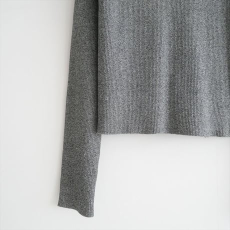 2023AW / CLANE / H/N RIB KNIT TOPS / 15106-2272 / 2401-0093