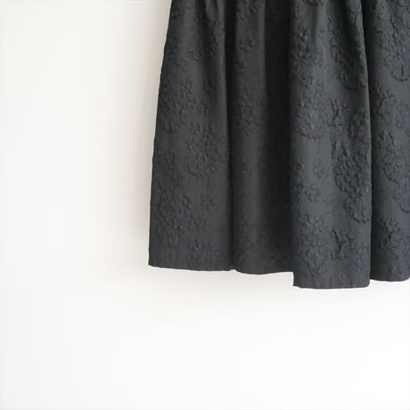 2023AW / OBLI / ジャガードリボンキャミワンピース / 24WACD17 / 2502-0034