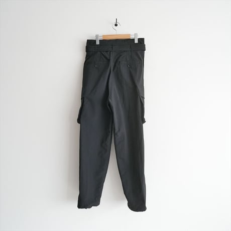 UNDECORATED / Recycle Nylon Twisted Pants / UDS23409 / 2603-0419