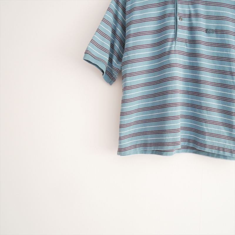 2025SS ADAM ET ROPE別注 LACOSTE Multi Border Polo