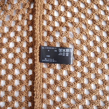 2025SS / L'Appartement / MESH PONCHO / 25080560810010 / 2510-1299
