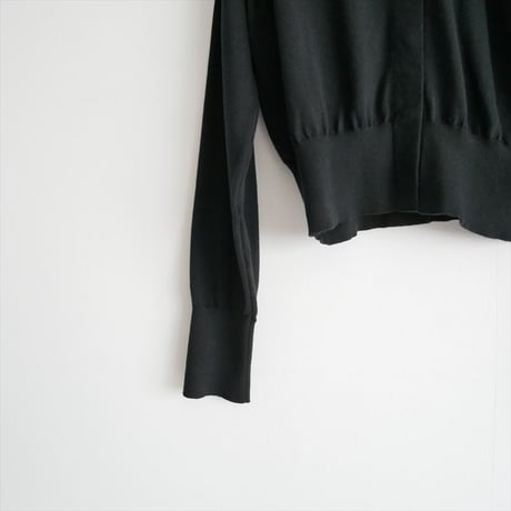 2025SS・人気完売品 / Mame Kurogouchi / Detachable Embroidery Collar Knitted Cardigan / 2512-2089