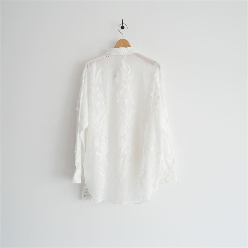 2024AW / TOLIGHT×JOURNALSTANDARD / フリンジレースシャツ /