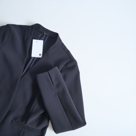 継続販売品 / SOEJU / ストレッチファインノーカラージャケット Stretch Fine Series / S-00-JK-003 / 2410-0015